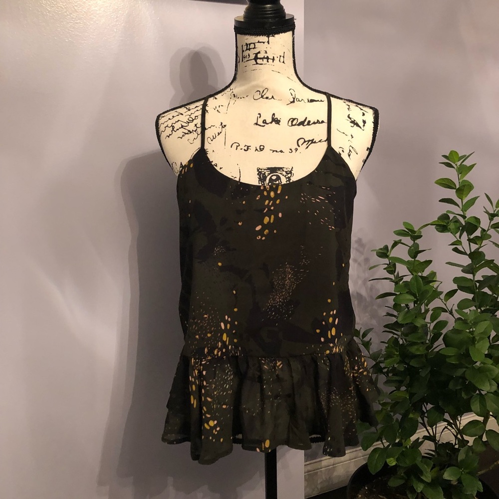 Bar lll peplum top